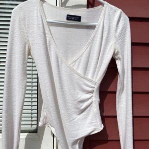 Abercrombie and Fitch-Cream Coloured Body Suit